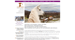 Desktop Screenshot of kluser-lamas.ch